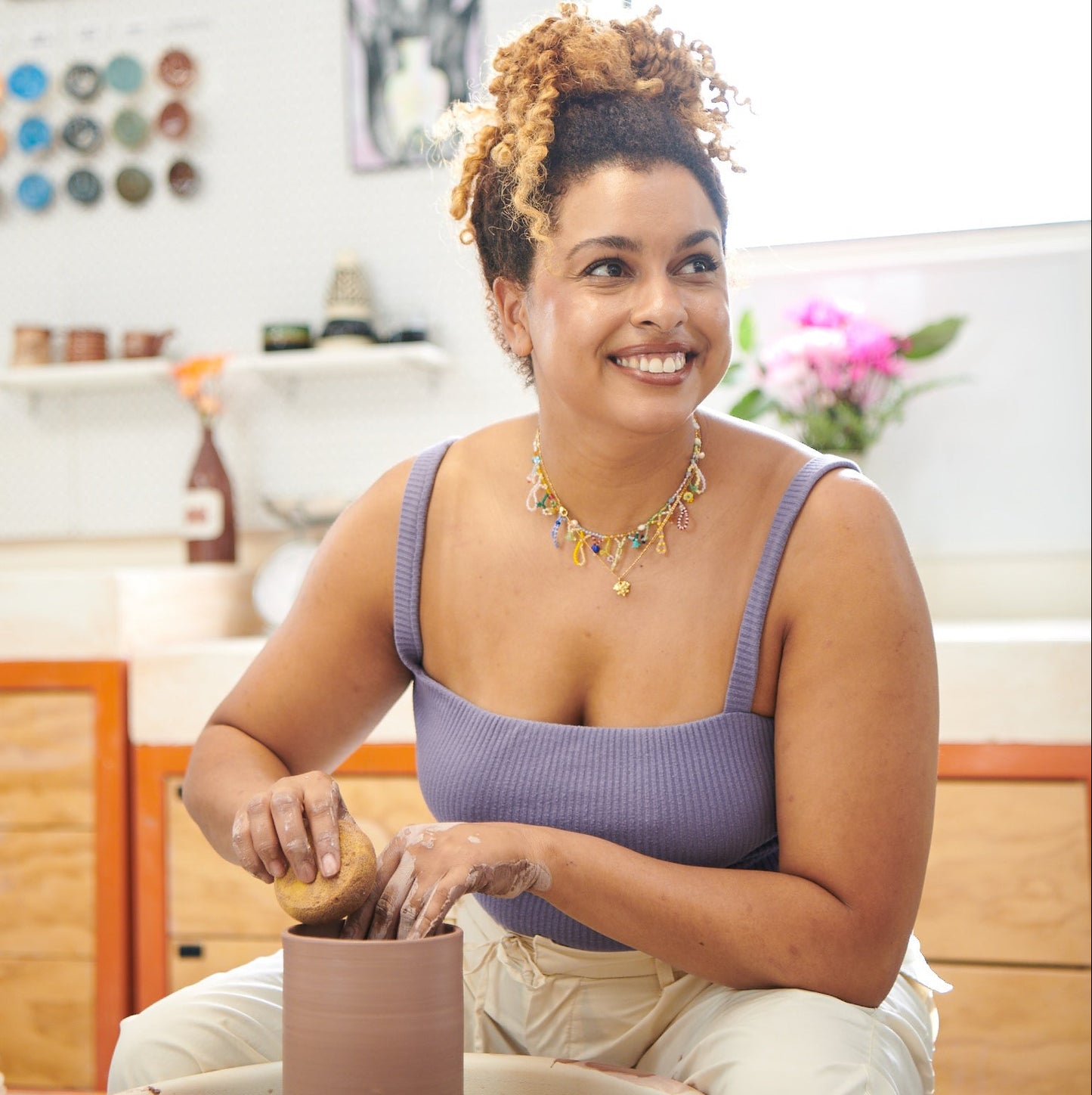 Drop-In Wheel Throwing