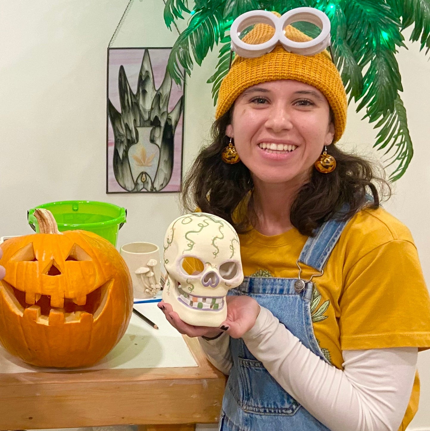 POT + Paint: Skull Lanterns