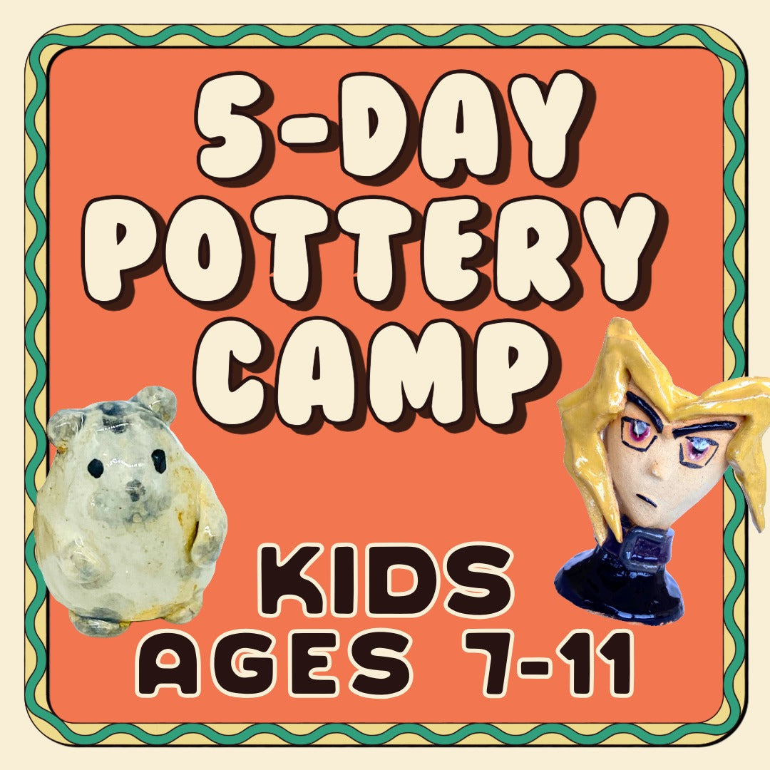 5-Day Pottery Camp (Ages 7-11)