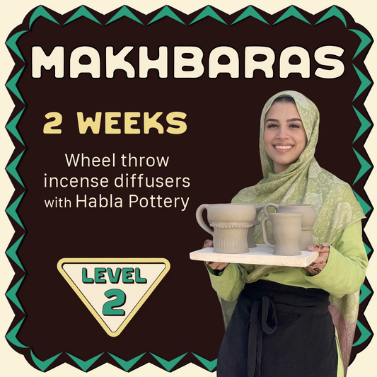 Makhbaras: Throwing incense diffusers